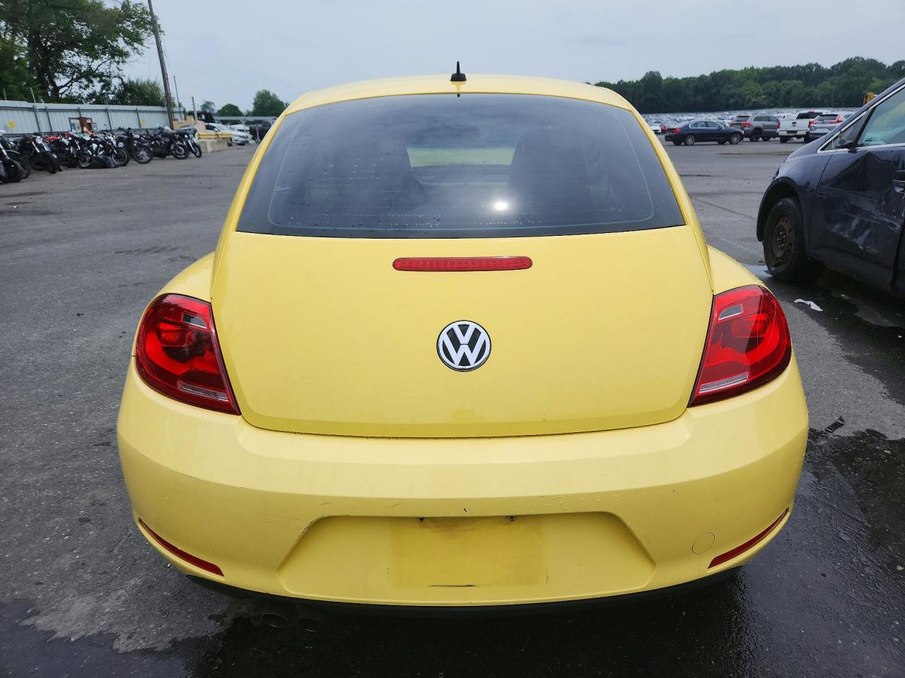 2012 Volkswagen Beetle Желтый vin: 3VWJP7AT2CM602527