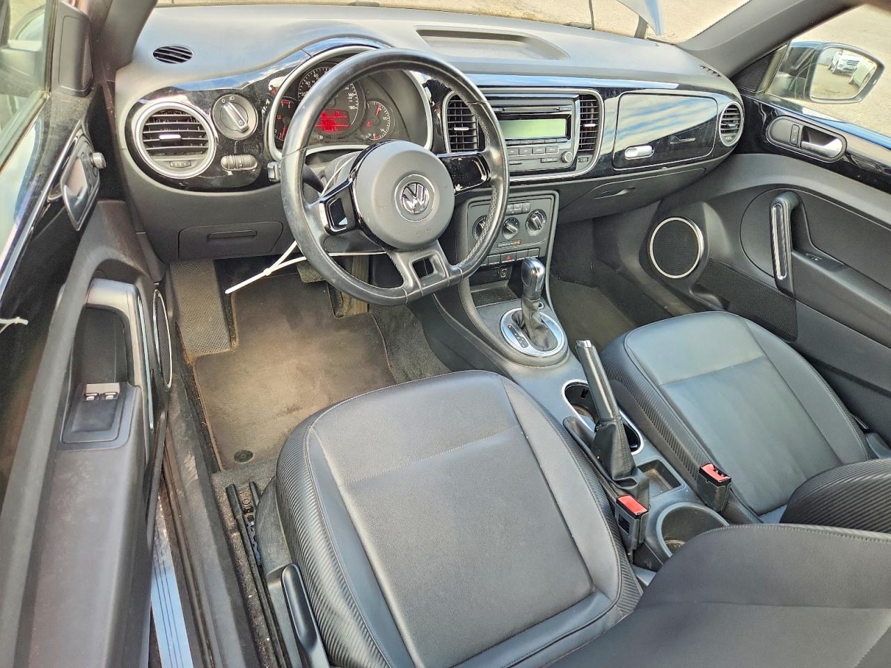 2012 Volkswagen Beetle Black vin: 3VWJP7AT2CM617531