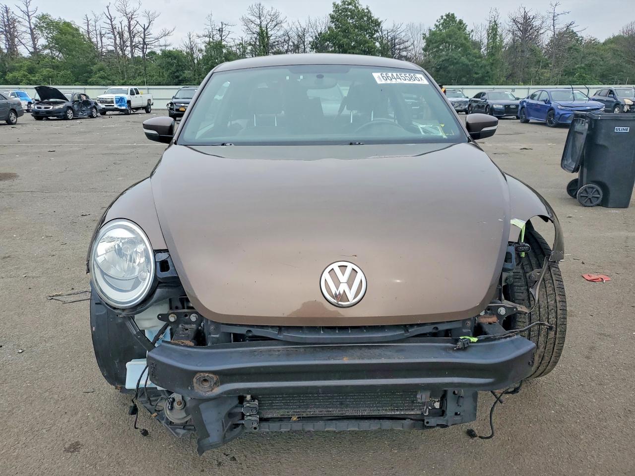 2012 Volkswagen Beetle Brown vin: 3VWJP7AT2CM665529