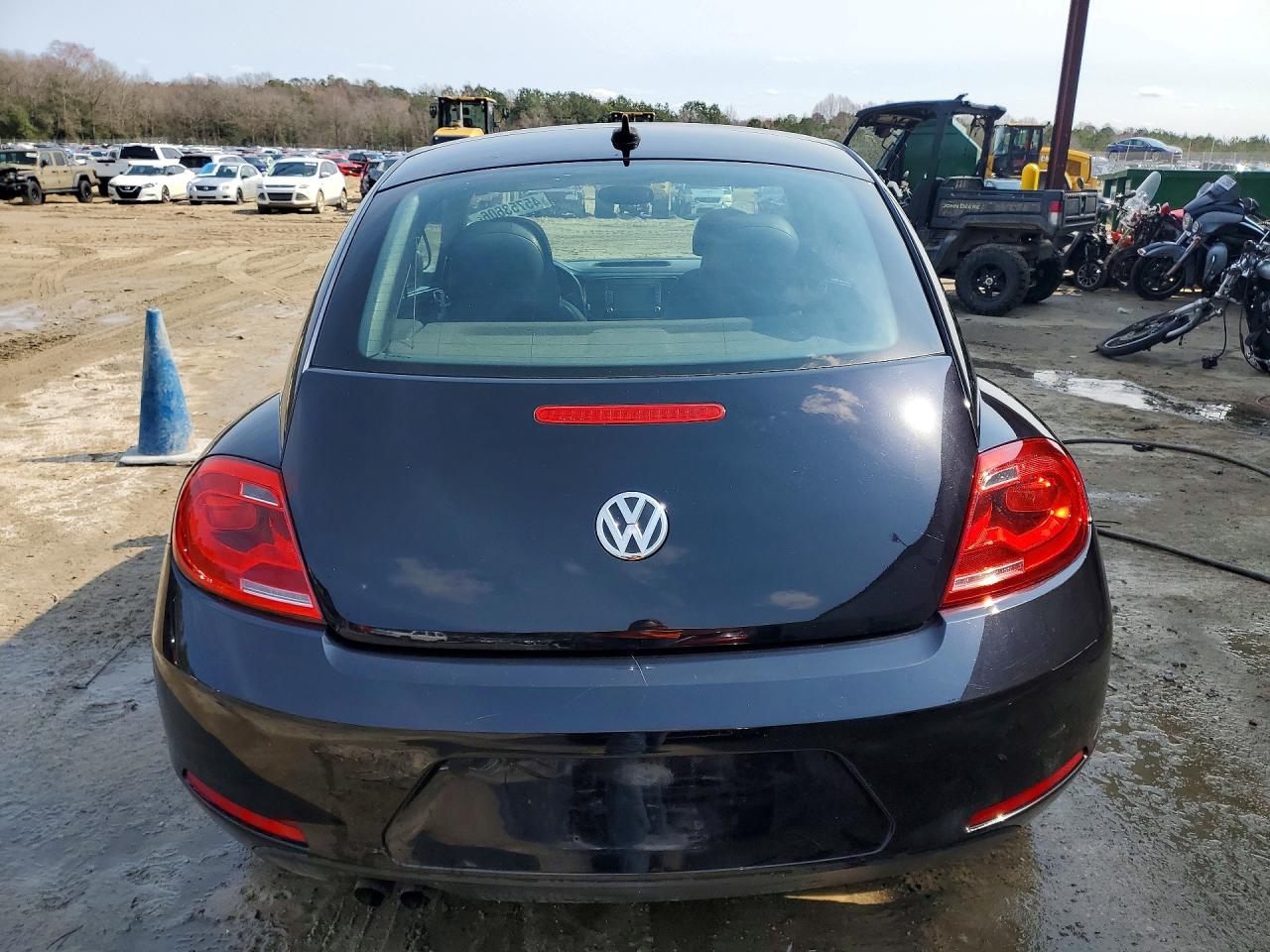2013 Volkswagen Beetle Черный vin: 3VWJP7AT2DM671638