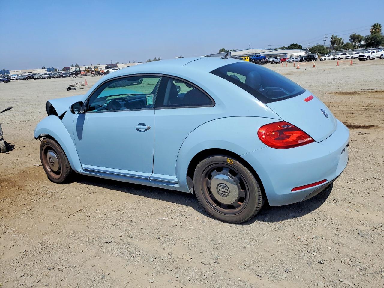 2012 Volkswagen Beetle Blue vin: 3VWJP7AT3CM620020