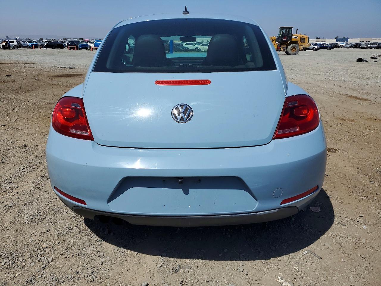 2012 Volkswagen Beetle Blue vin: 3VWJP7AT3CM620020