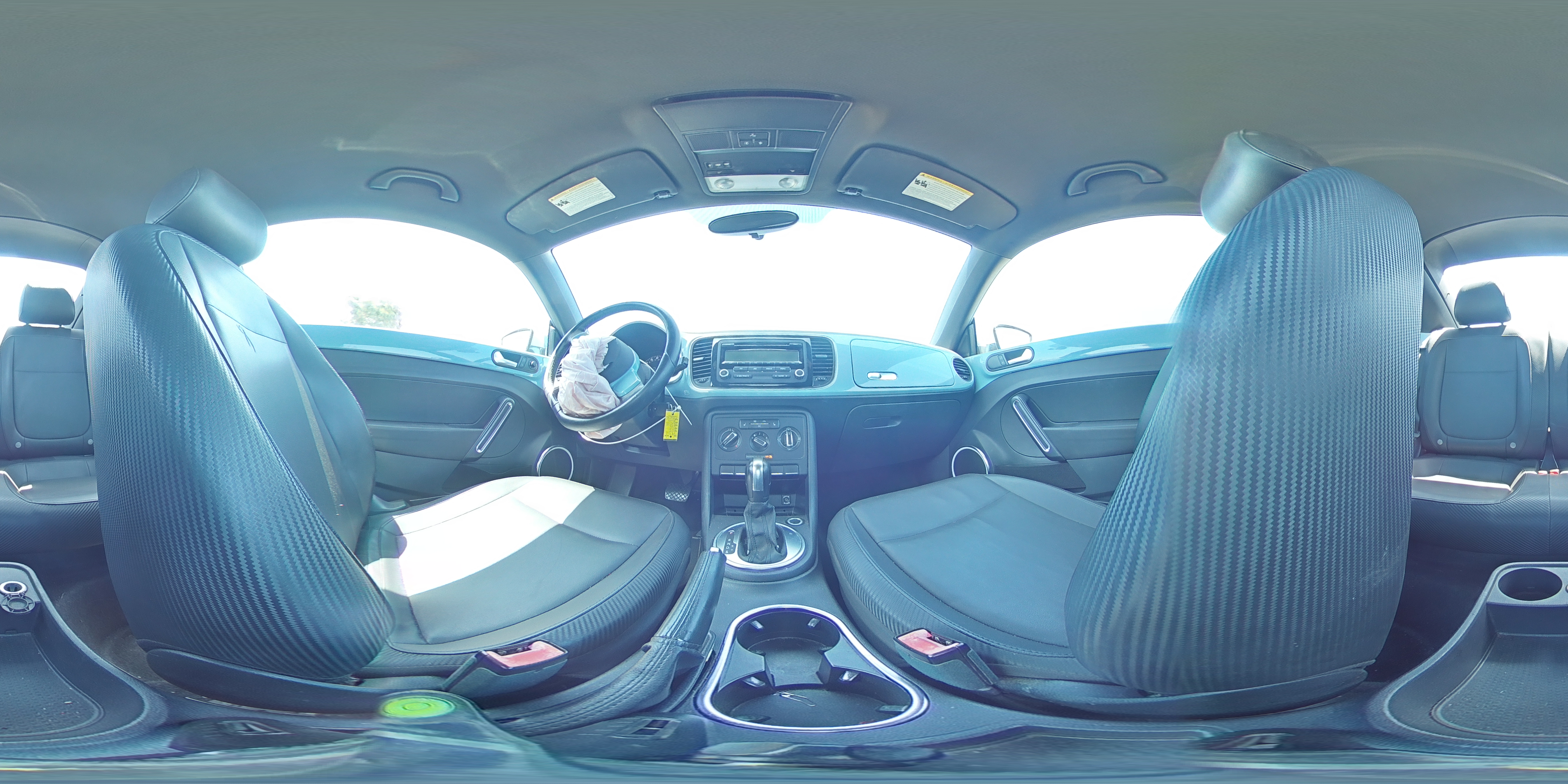 2012 Volkswagen Beetle Blue vin: 3VWJP7AT3CM620020