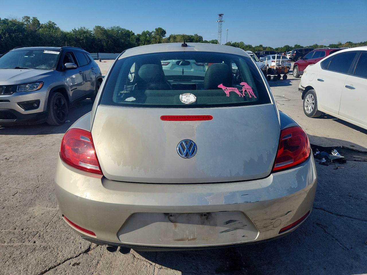 2012 Volkswagen Beetle Tan vin: 3VWJP7AT3CM648836