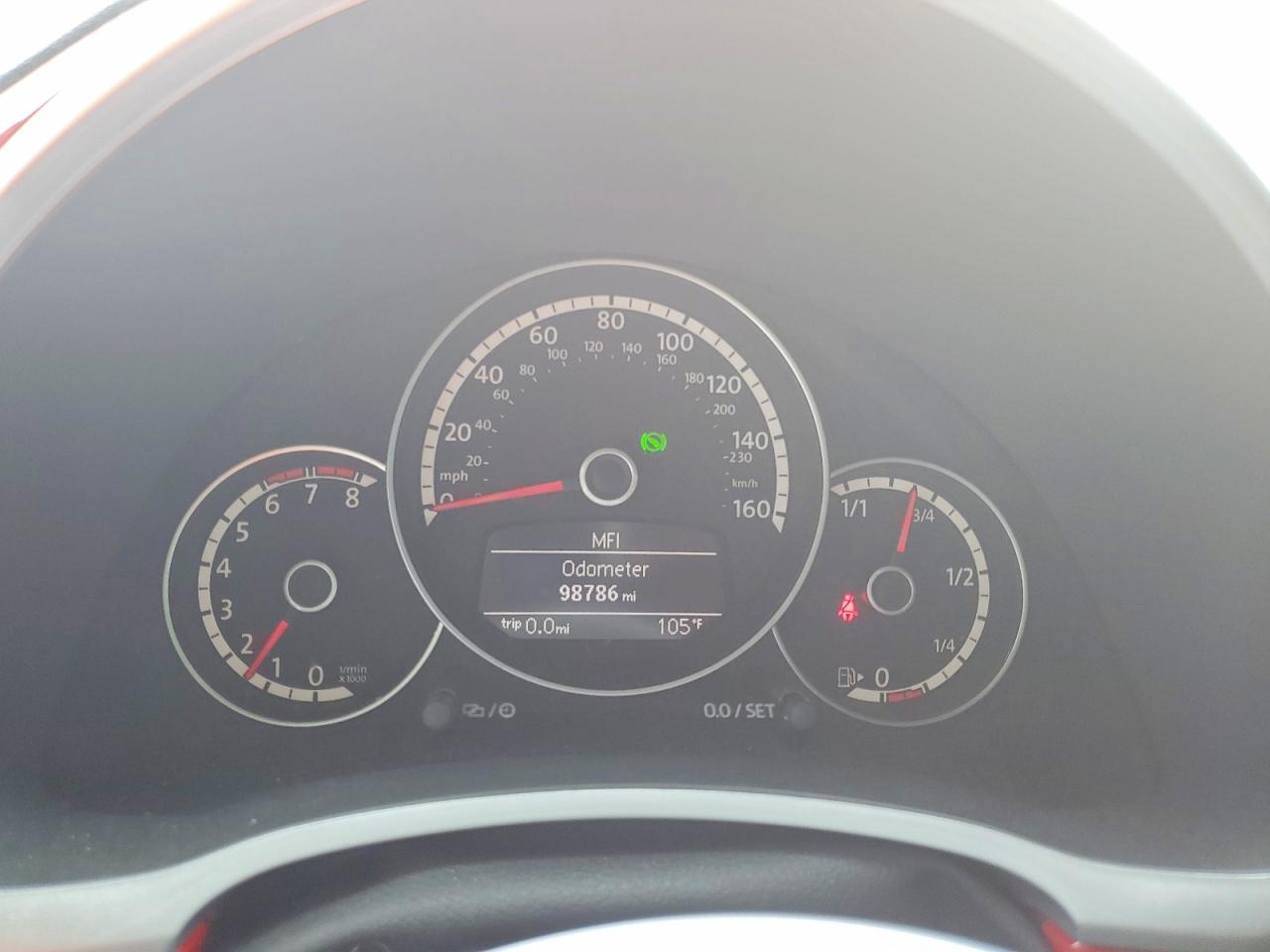 2014 Volkswagen Beetle Red vin: 3VWJP7AT3EM609196