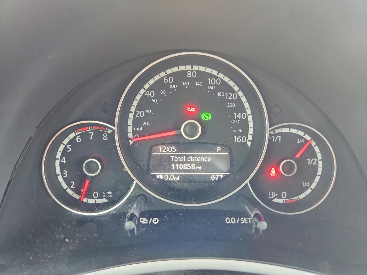 2014 Volkswagen Beetle Blue vin: 3VWJP7AT3EM629853