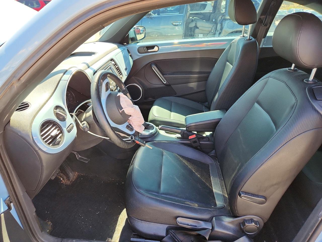2012 Volkswagen Beetle Blue vin: 3VWJP7AT5CM603851