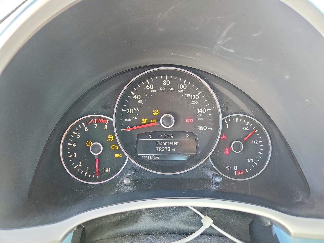 2012 Volkswagen Beetle Blue vin: 3VWJP7AT5CM603851