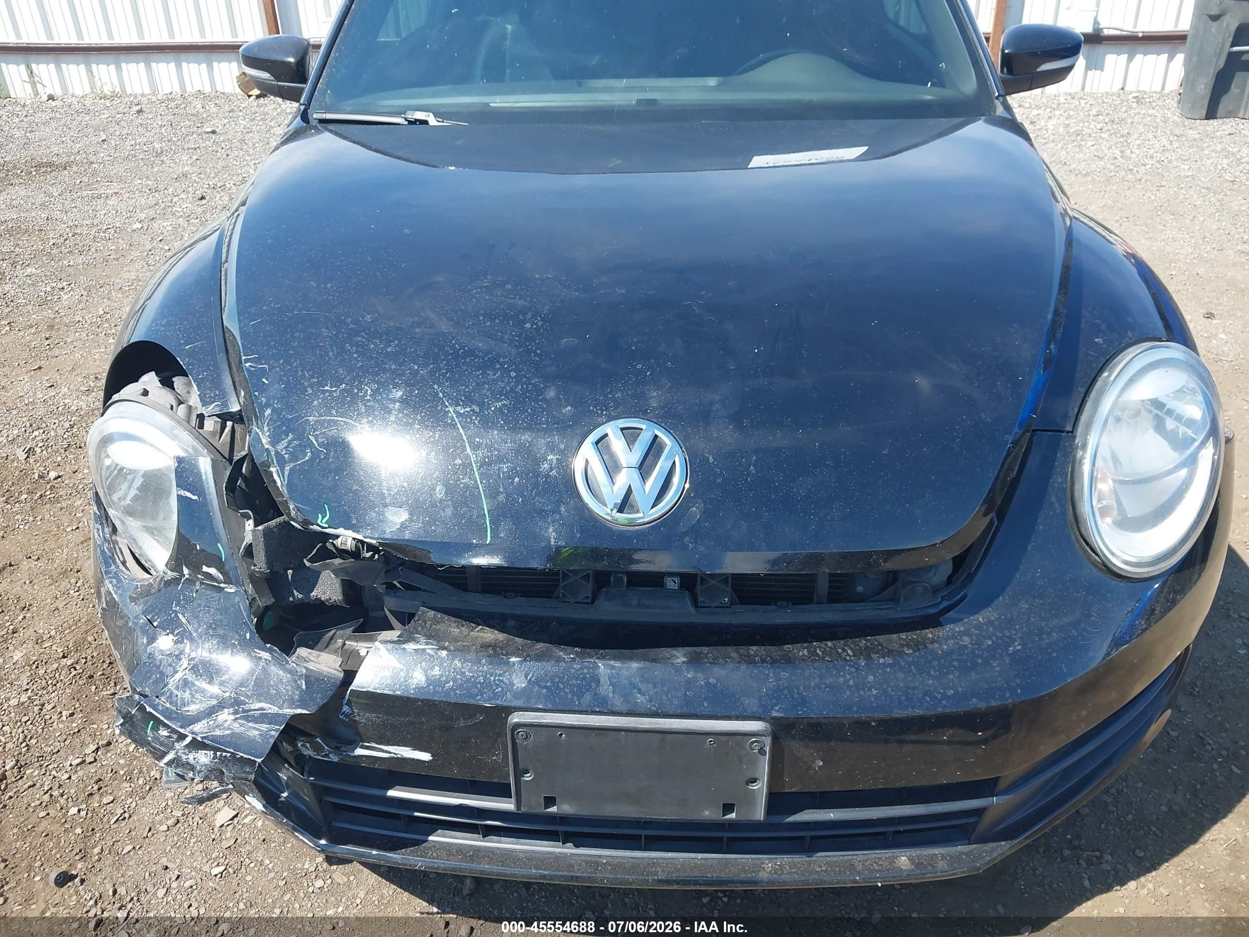 2012 Volkswagen Beetle 2.5l Dark Blue vin: 3VWJP7AT5CM606698