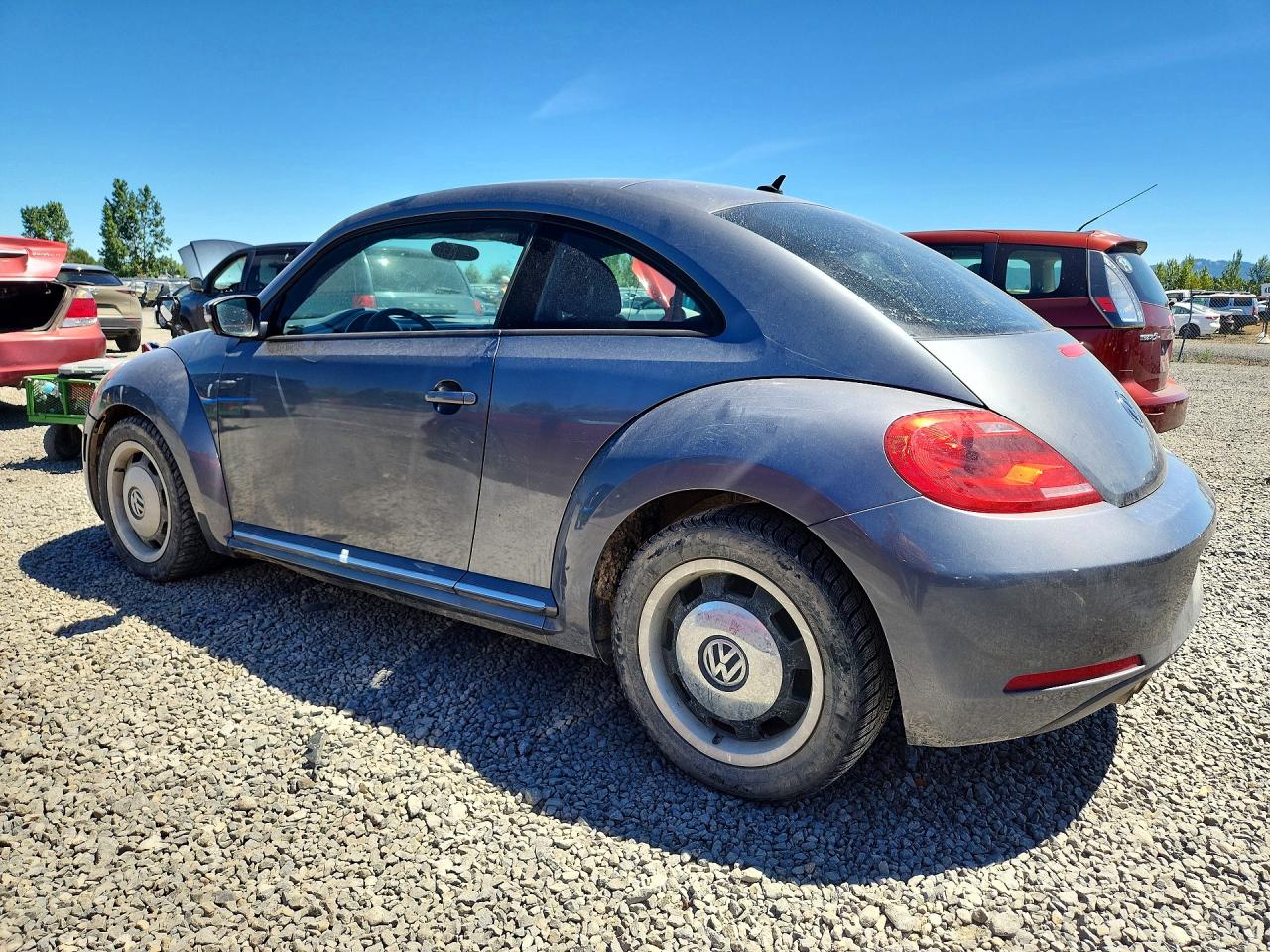2012 Volkswagen Beetle Gray vin: 3VWJP7AT5CM614980