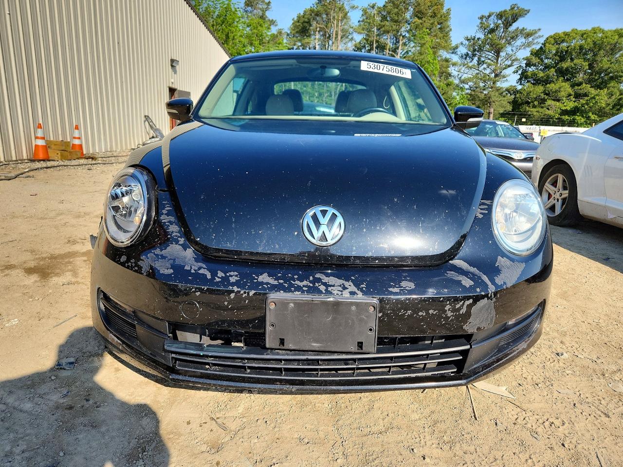 2013 Volkswagen Beetle Black vin: 3VWJP7AT5DM685288