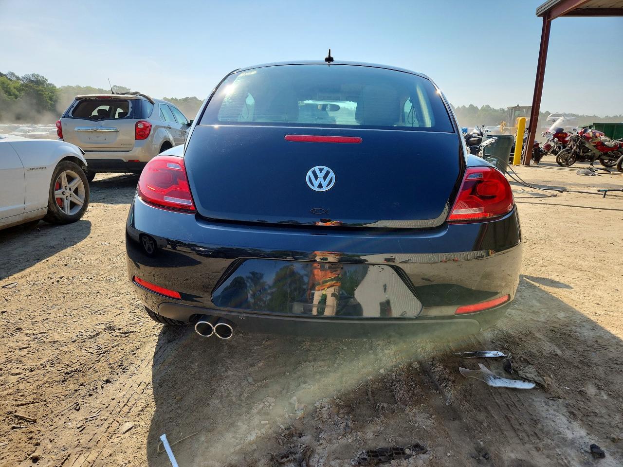 2013 Volkswagen Beetle Black vin: 3VWJP7AT5DM685288
