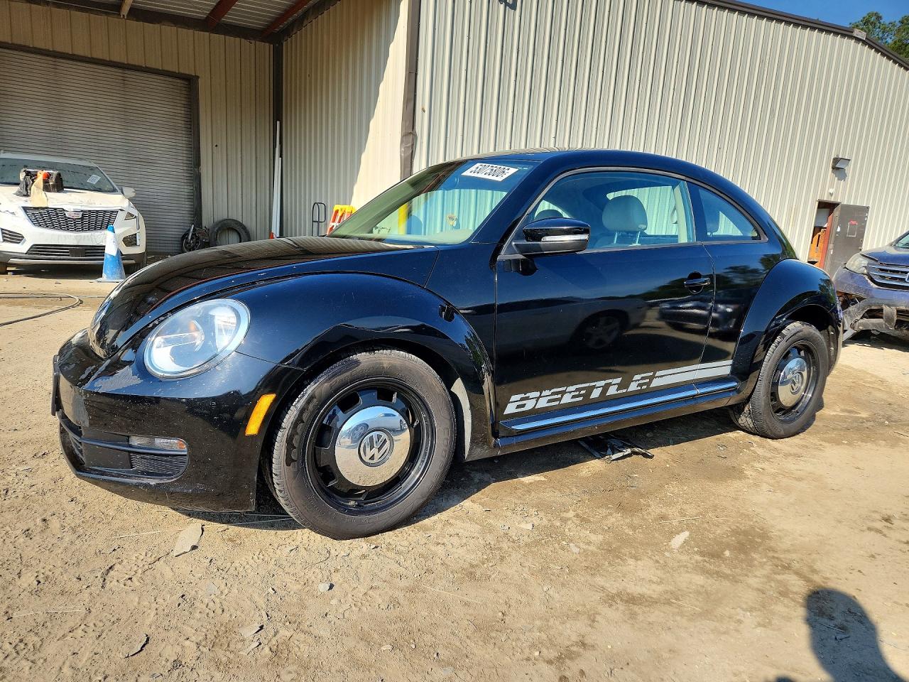 2013 Volkswagen Beetle Black vin: 3VWJP7AT5DM685288