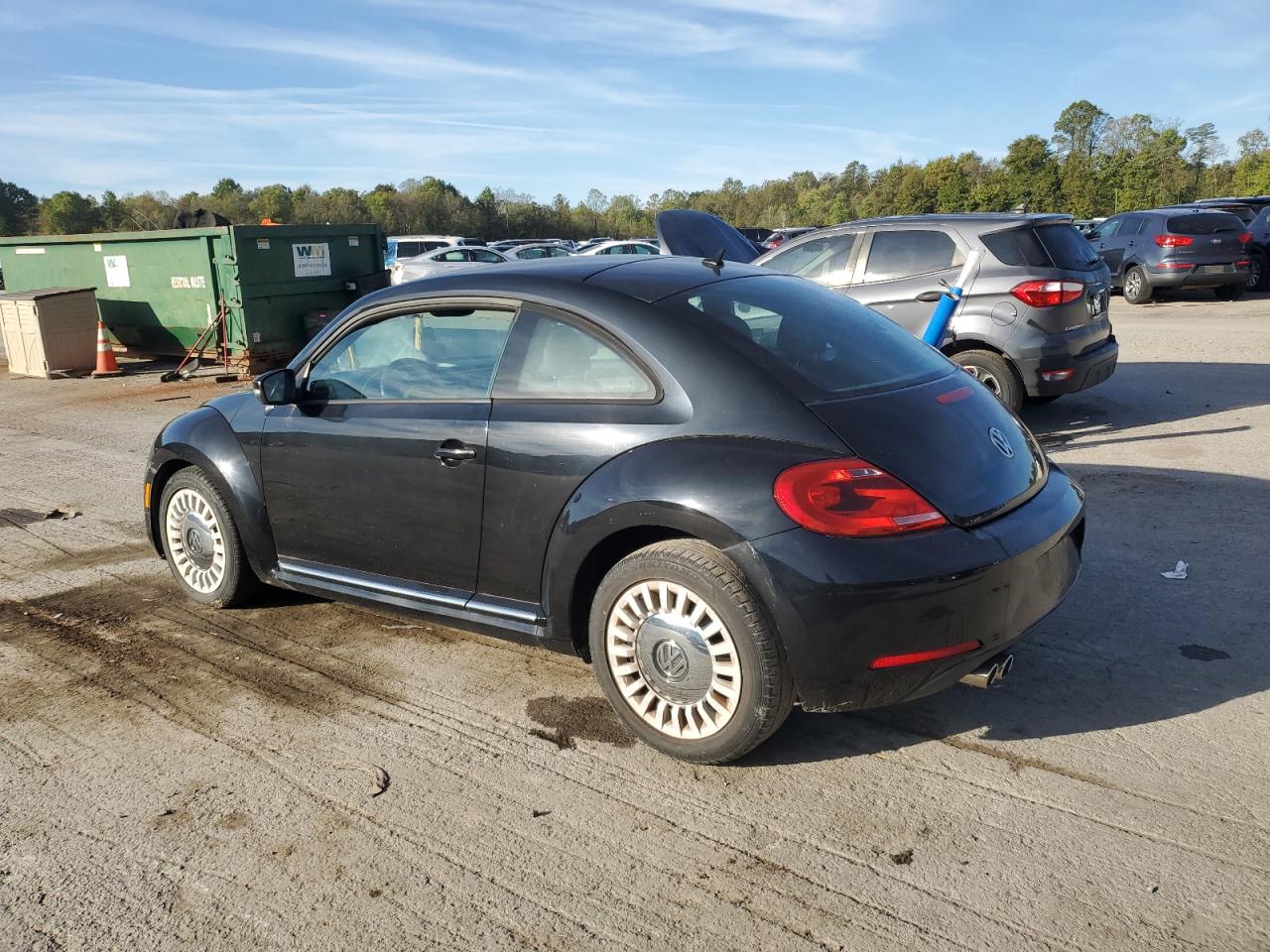 2013 Volkswagen Beetle Black vin: 3VWJP7AT5DM685758
