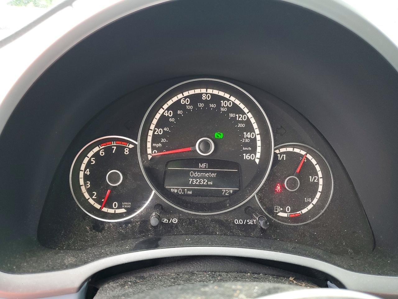 2014 Volkswagen Beetle Blue vin: 3VWJP7AT5EM615758
