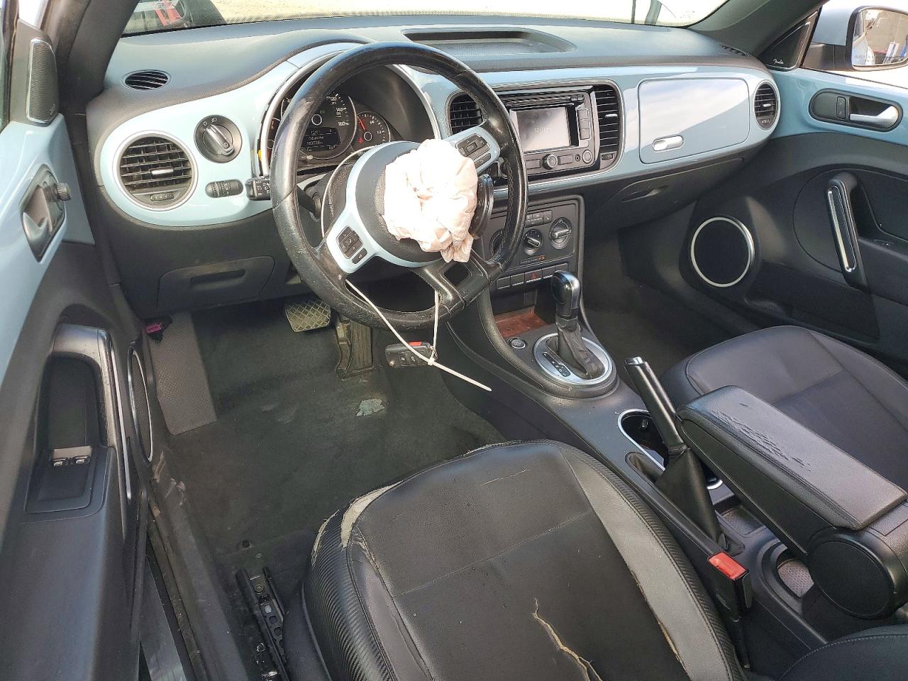2012 Volkswagen Beetle Синий vin: 3VWJP7AT6CM603728