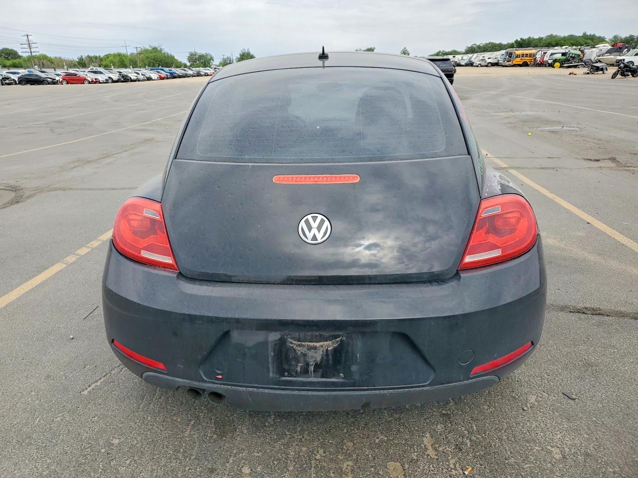 2012 Volkswagen Beetle Black vin: 3VWJP7AT7CM623258