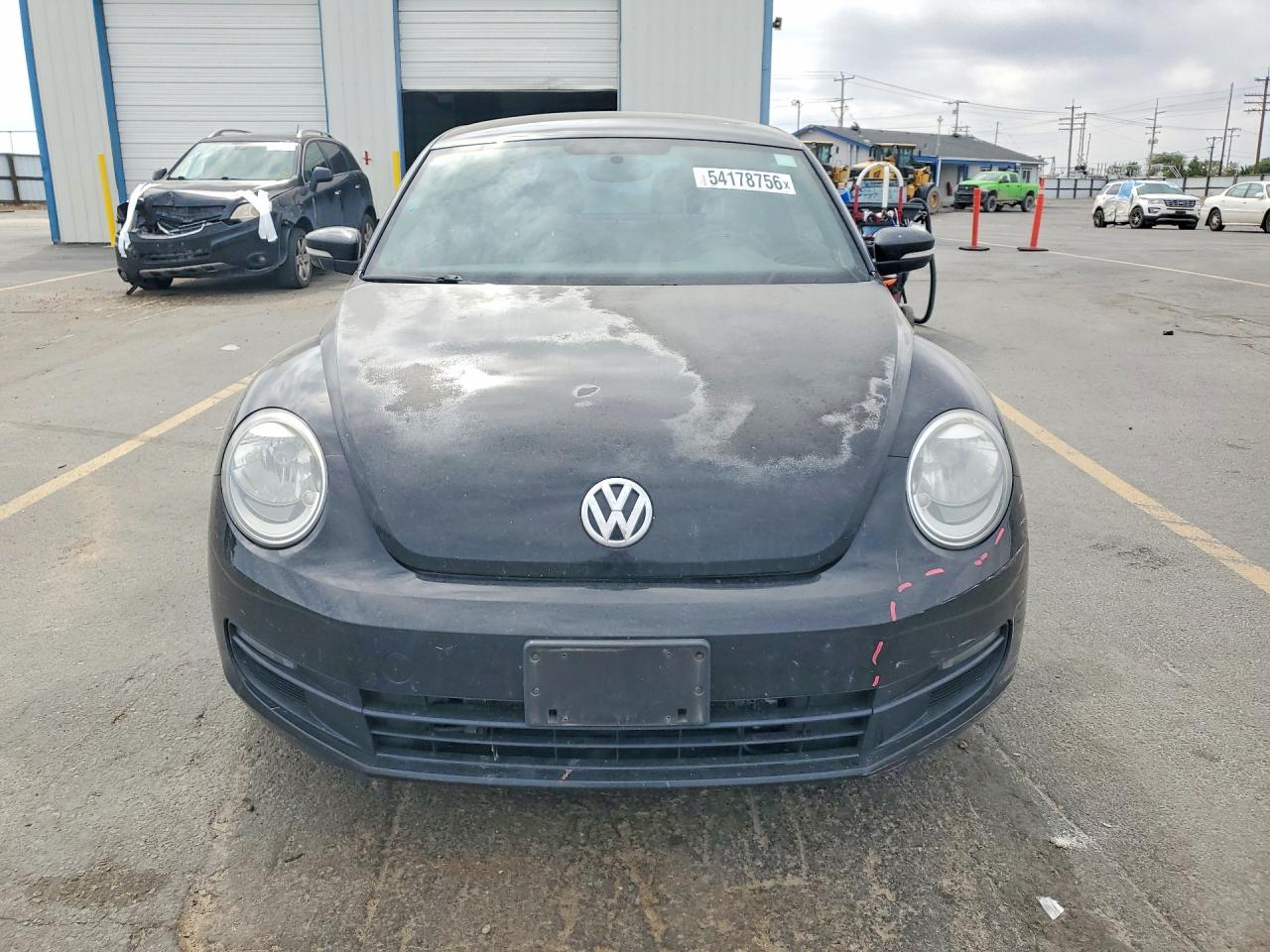 2012 Volkswagen Beetle Black vin: 3VWJP7AT7CM623258