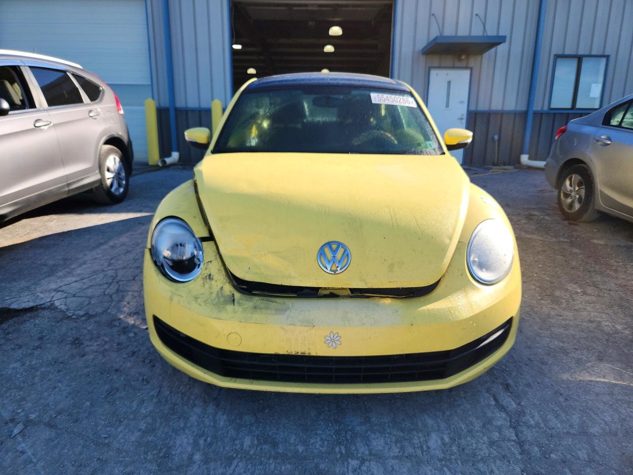2012 Volkswagen Beetle Yellow vin: 3VWJP7AT7CM645096