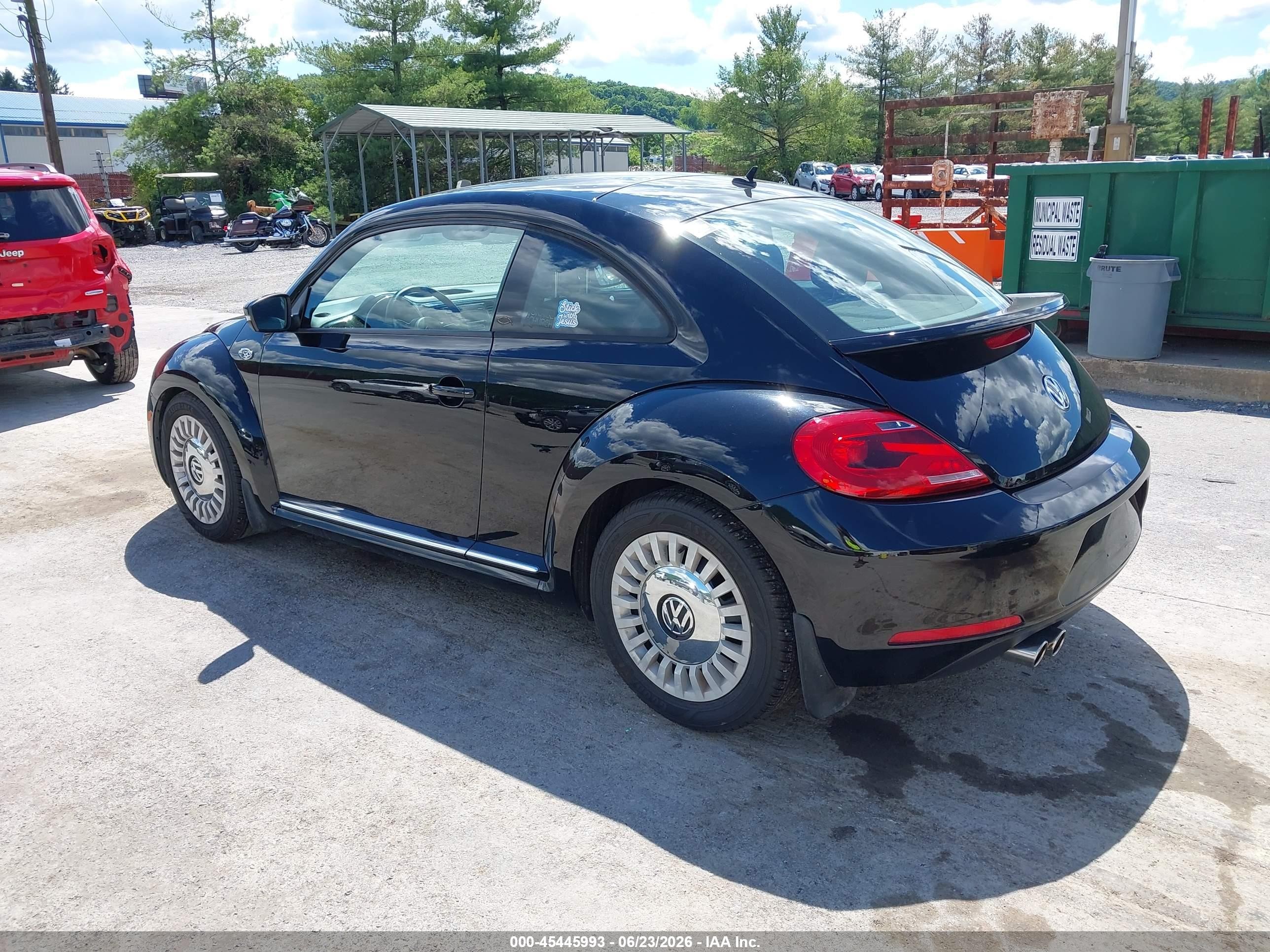 2013 Volkswagen Beetle 2.5l/2.5l Fender Edition Черный vin: 3VWJP7AT7DM690458