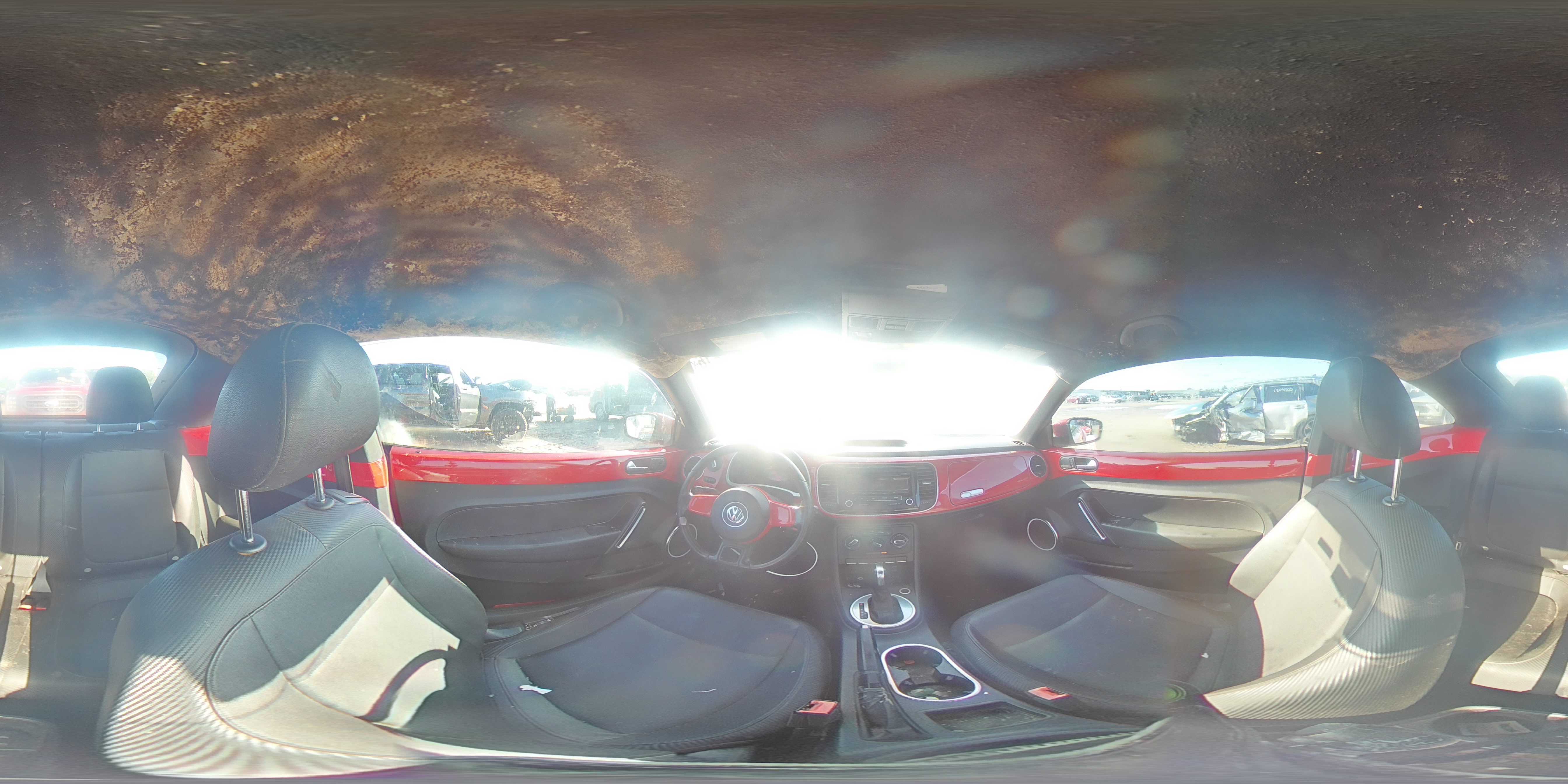 2012 Volkswagen Beetle Red vin: 3VWJP7AT8CM603102