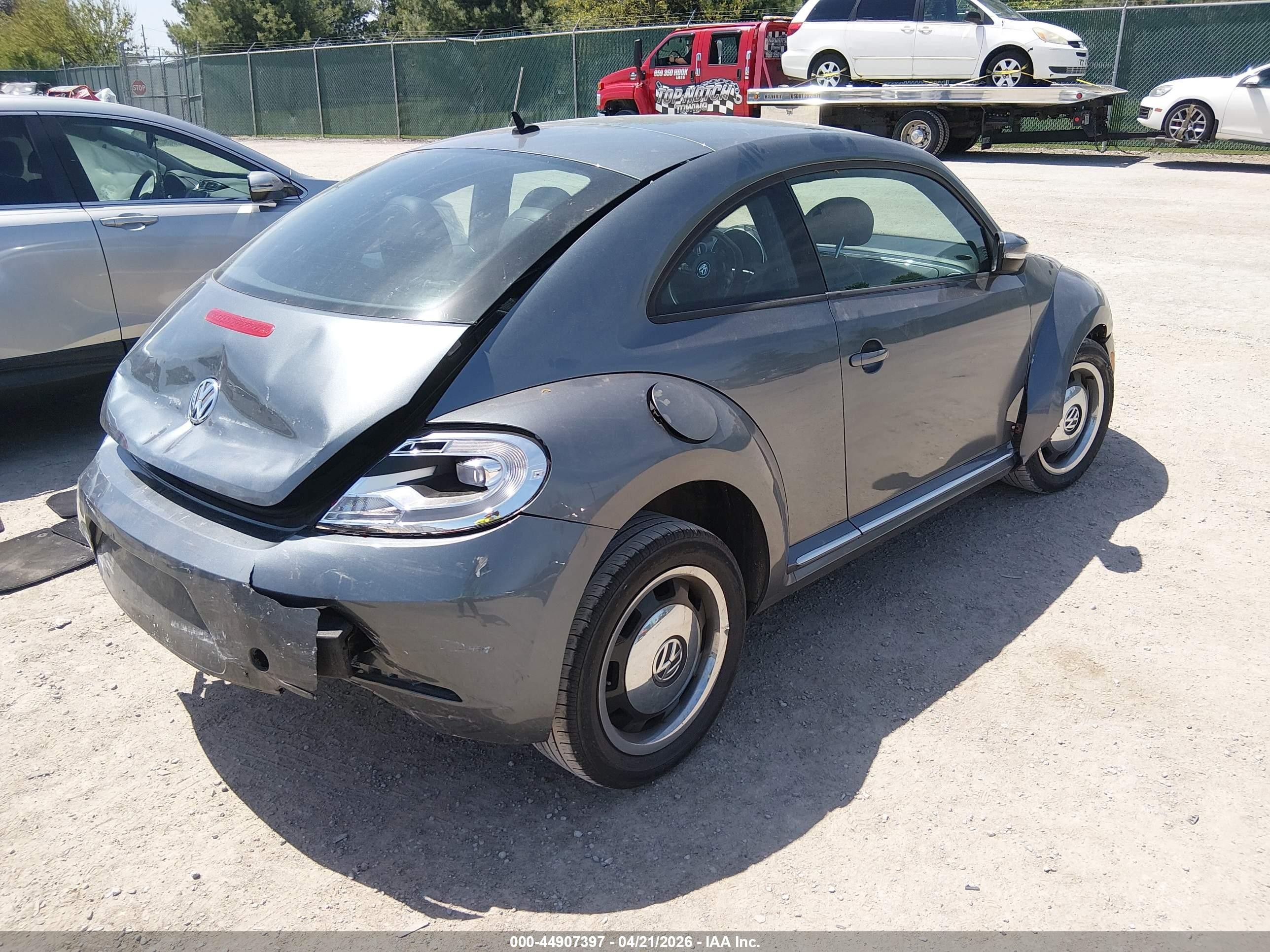 2012 Volkswagen Beetle 2.5l Gray vin: 3VWJP7AT8CM619008