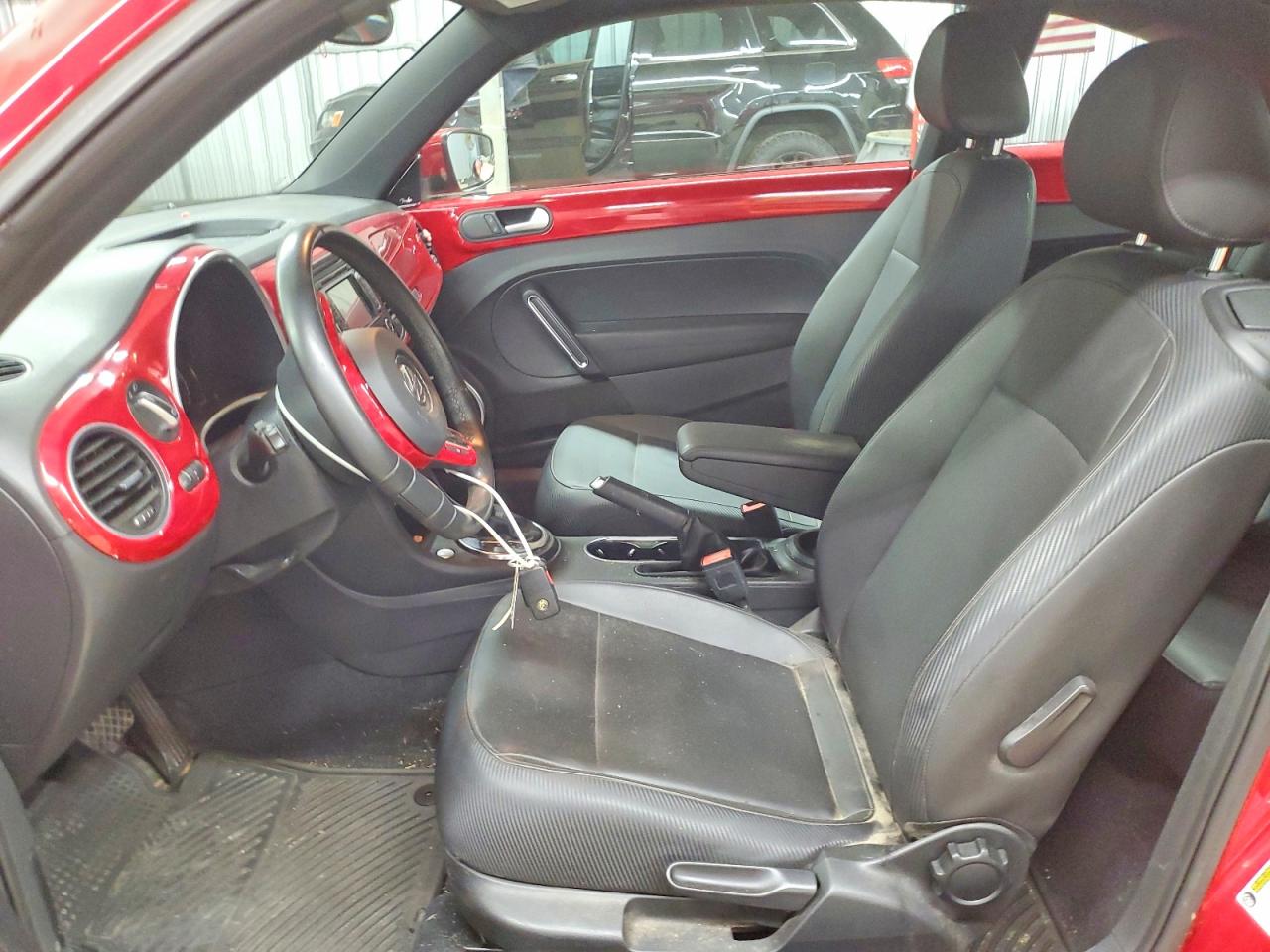 2013 Volkswagen Beetle Classic Red vin: 3VWJP7AT9DM620623