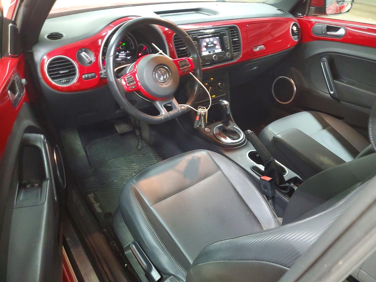 2013 Volkswagen Beetle Classic Red vin: 3VWJP7AT9DM620623