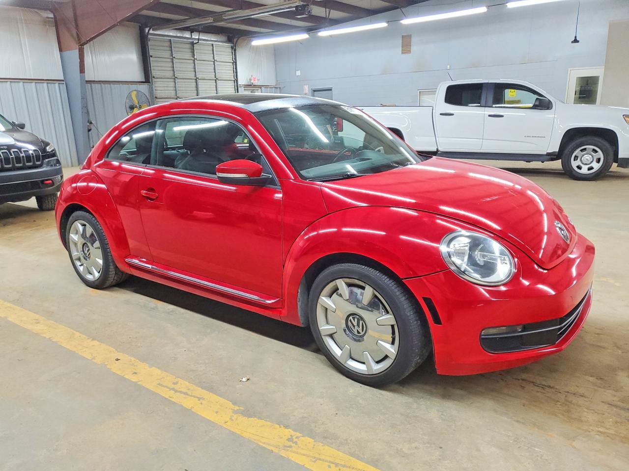 2013 Volkswagen Beetle Classic Red vin: 3VWJP7AT9DM620623