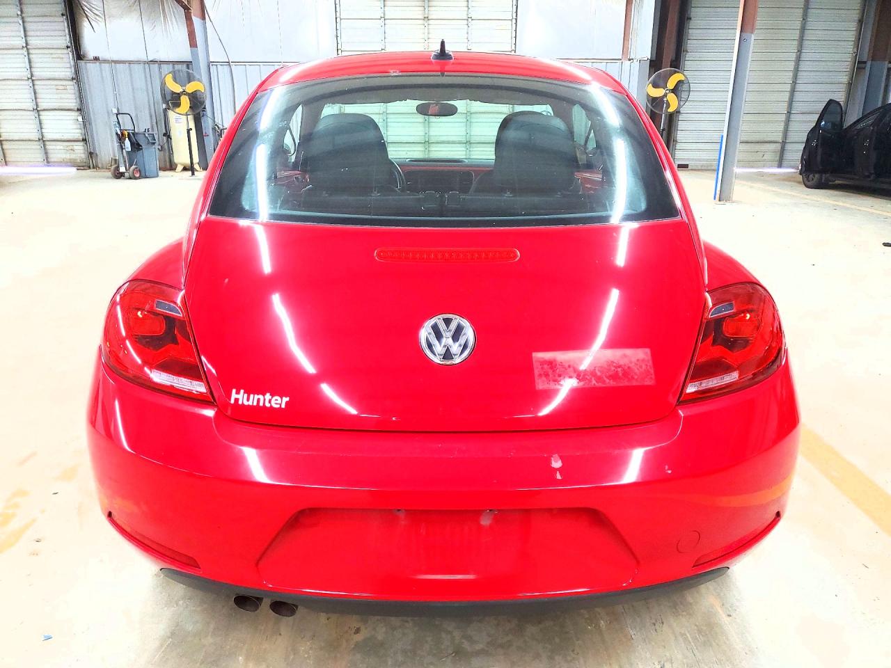2013 Volkswagen Beetle Classic Red vin: 3VWJP7AT9DM620623