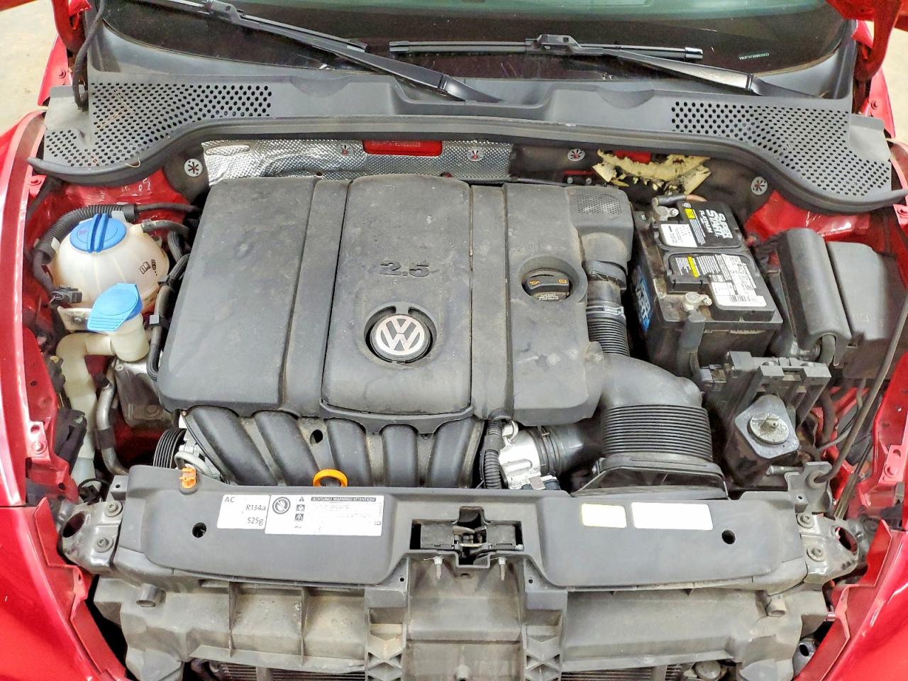 2013 Volkswagen Beetle Classic Red vin: 3VWJP7AT9DM620623