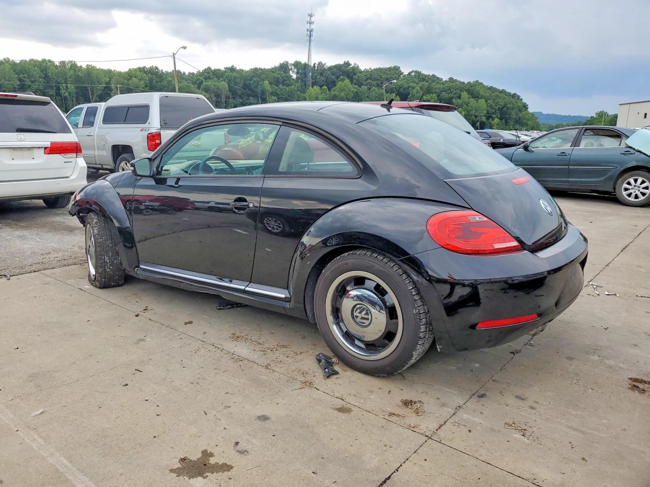 2013 Volkswagen Beetle Black vin: 3VWJP7AT9DM646803