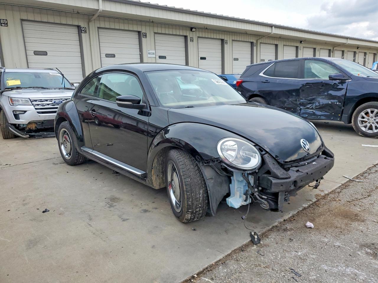 2013 Volkswagen Beetle Black vin: 3VWJP7AT9DM646803