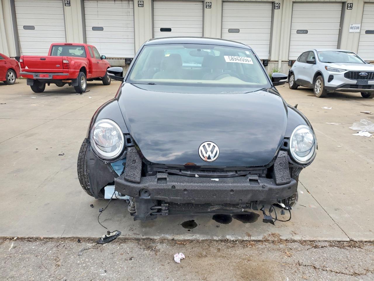 2013 Volkswagen Beetle Black vin: 3VWJP7AT9DM646803