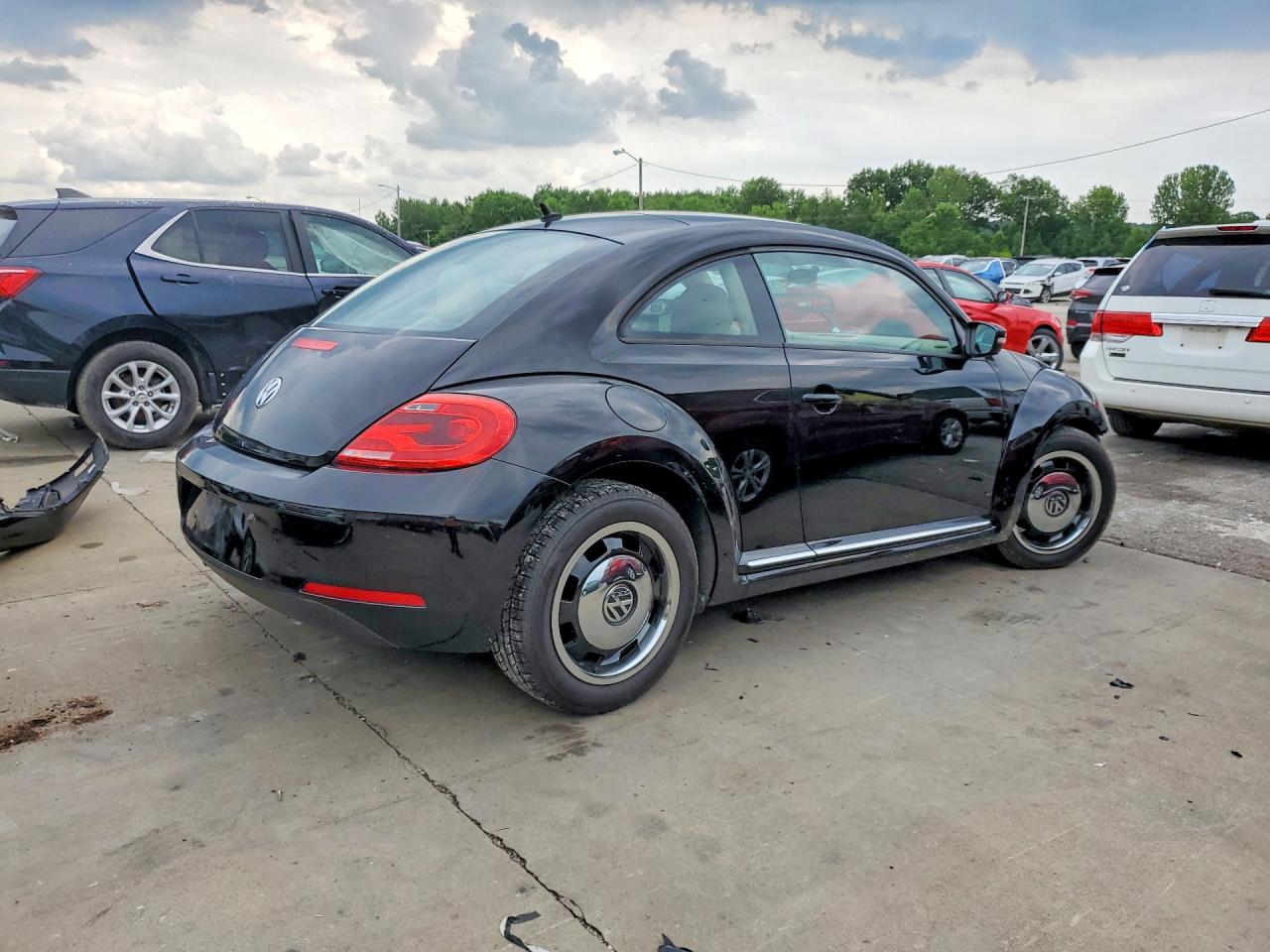 2013 Volkswagen Beetle Black vin: 3VWJP7AT9DM646803