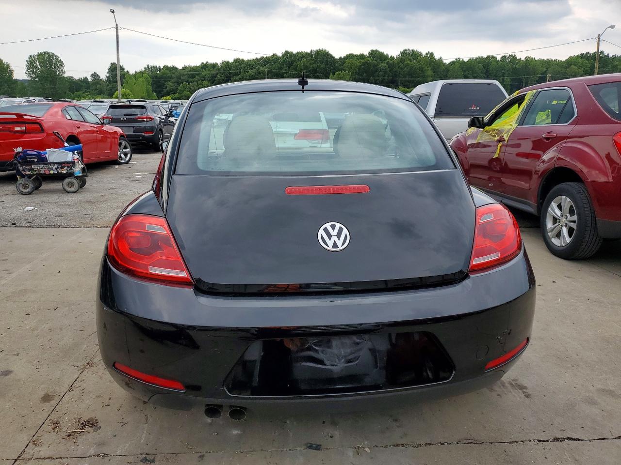 2013 Volkswagen Beetle Black vin: 3VWJP7AT9DM646803