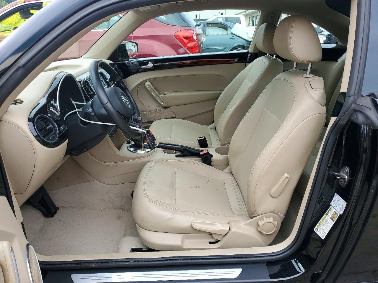 2013 Volkswagen Beetle Black vin: 3VWJP7AT9DM646803