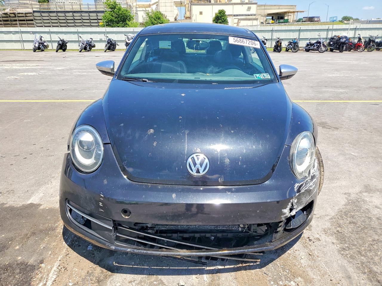 2013 Volkswagen Beetle Black vin: 3VWJP7AT9DM647725