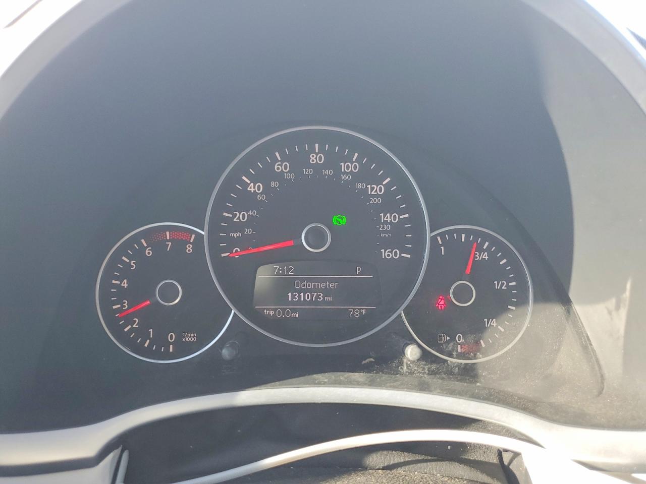 2012 Volkswagen Beetle White vin: 3VWJP7ATXCM610424
