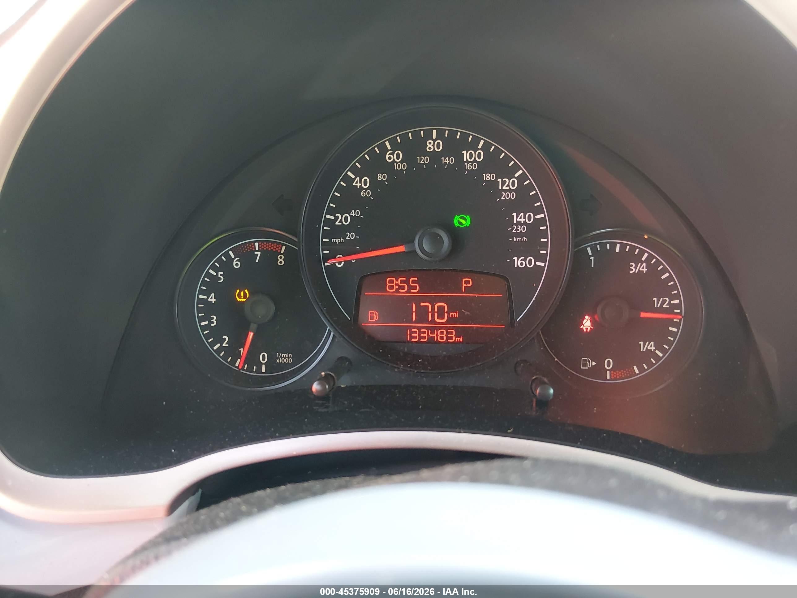 2012 Volkswagen Beetle 2.5l Light Blue vin: 3VWJP7ATXCM613520