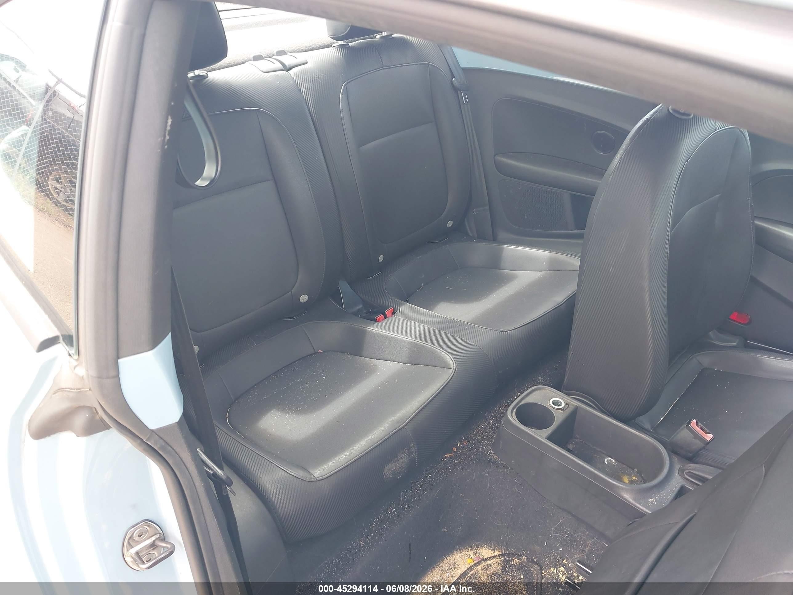 2012 Volkswagen Beetle 2.5l Blue vin: 3VWJP7ATXCM657842