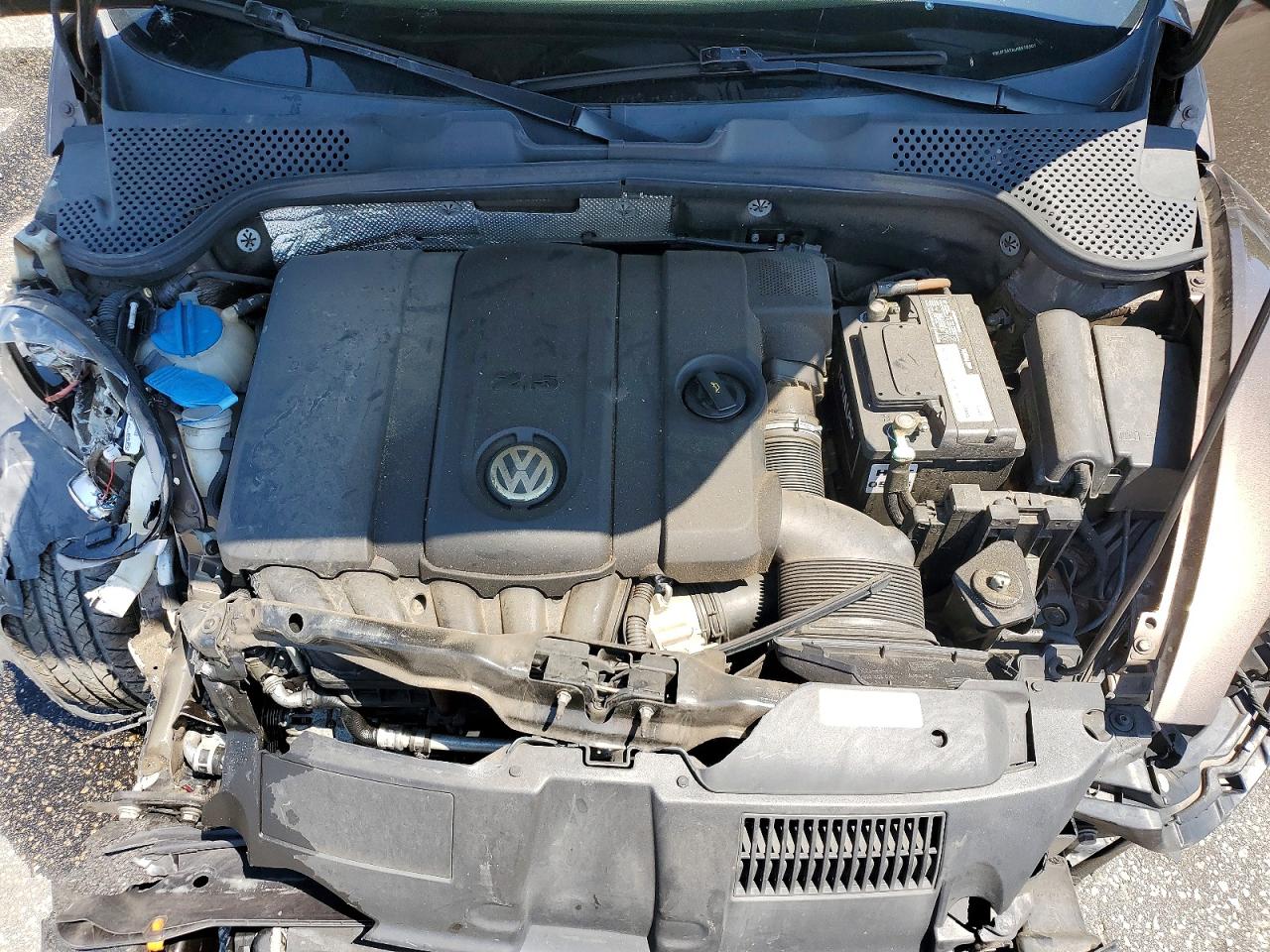 2013 Volkswagen Beetle Gray vin: 3VWJP7ATXDM618301