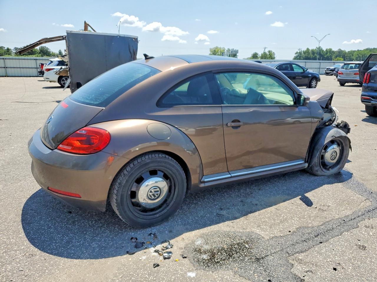 2013 Volkswagen Beetle Gray vin: 3VWJP7ATXDM618301