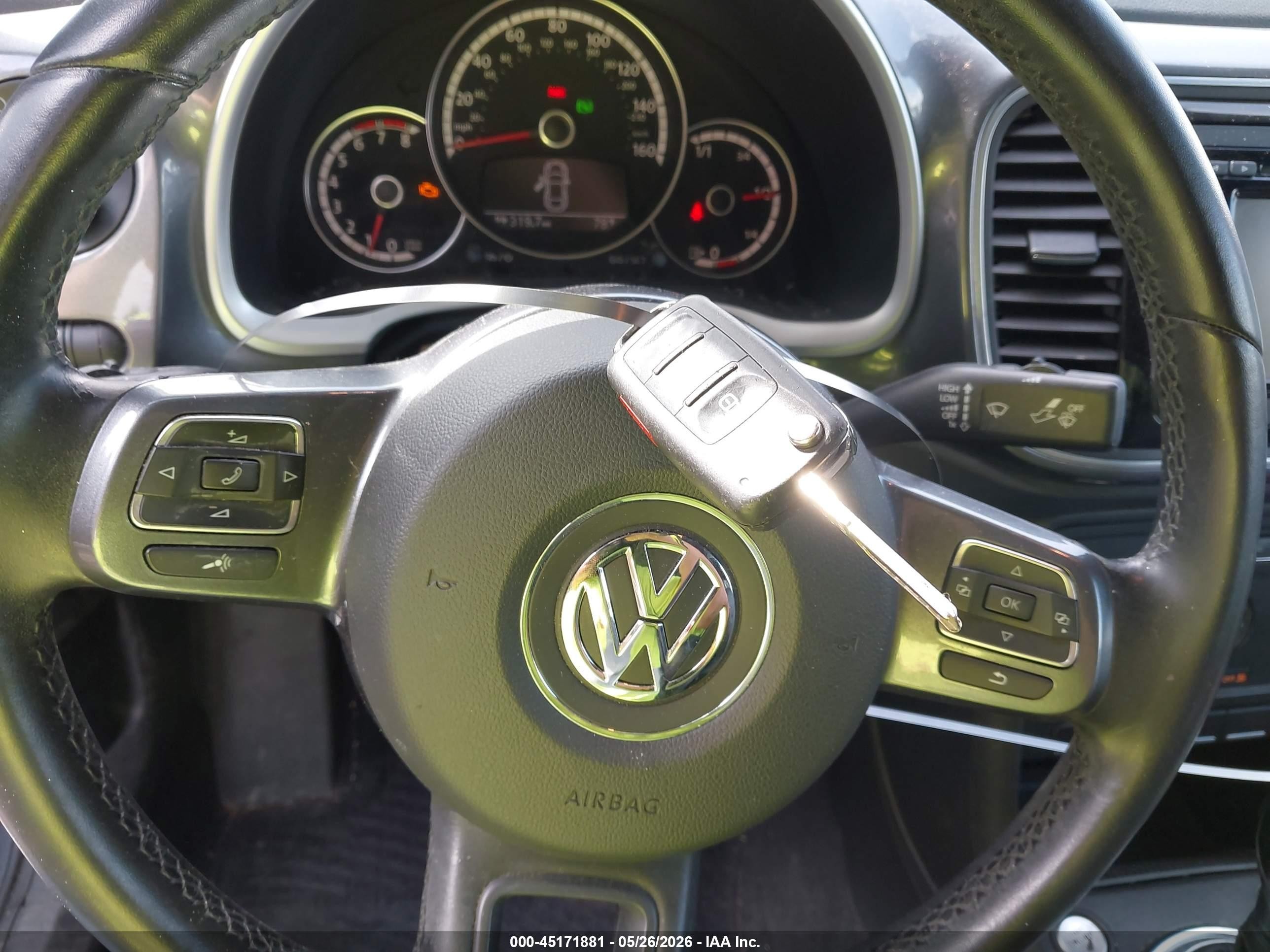 2013 Volkswagen Beetle 2.5l Gray vin: 3VWJP7ATXDM662847