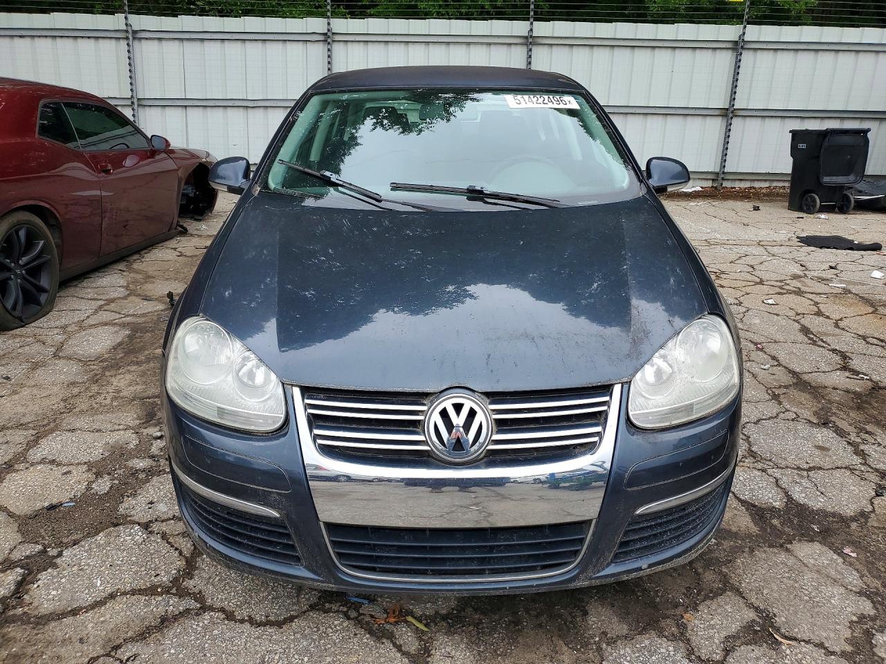2010 Volkswagen Jetta S Blue vin: 3VWJX7AJ2AM022402