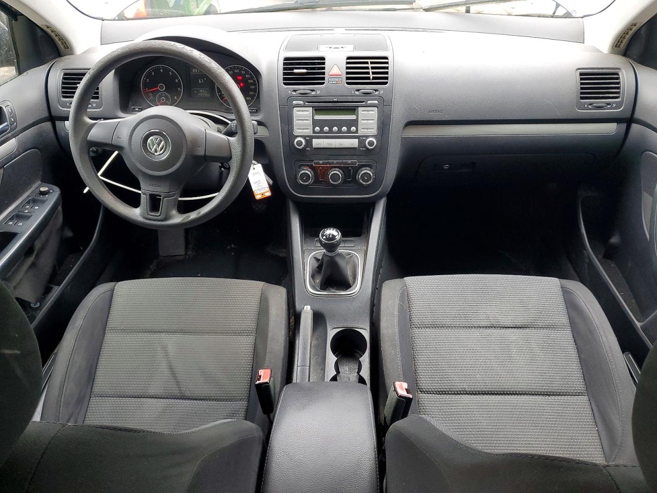 2010 Volkswagen Jetta S Blue vin: 3VWJX7AJ2AM022402