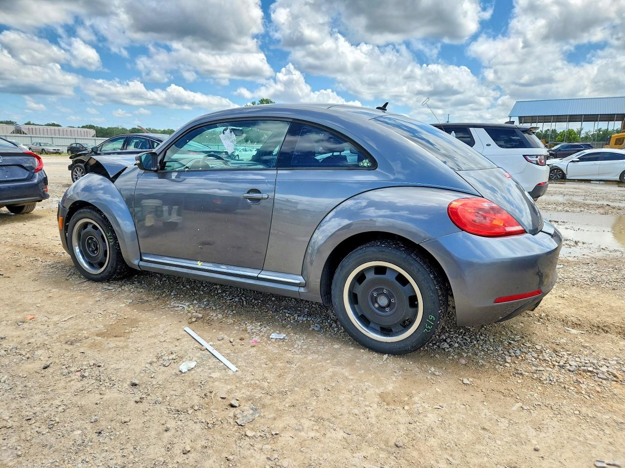 2012 Volkswagen Beetle Серый vin: 3VWJX7AT0CM614255