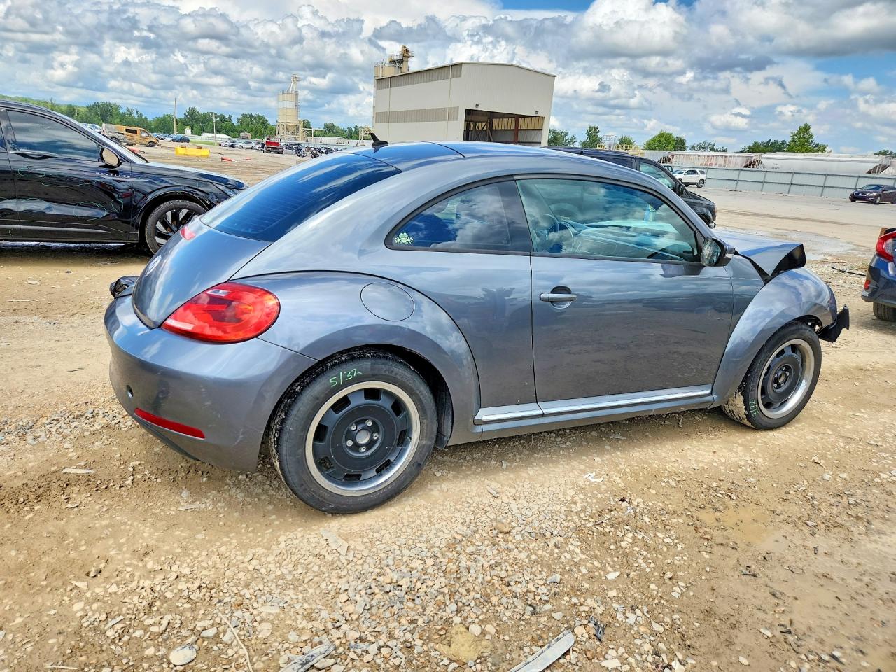 2012 Volkswagen Beetle Серый vin: 3VWJX7AT0CM614255