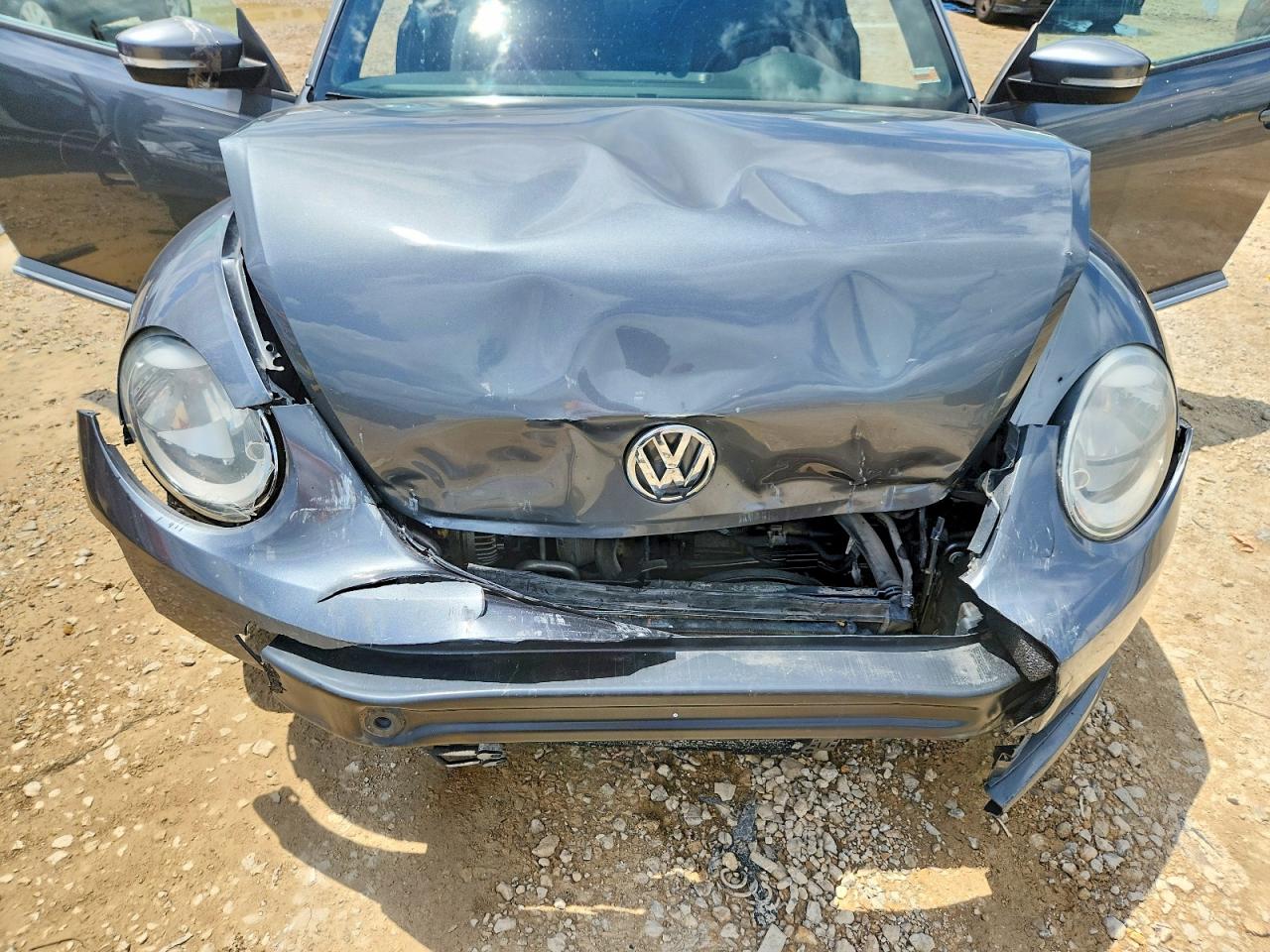 2012 Volkswagen Beetle Серый vin: 3VWJX7AT0CM614255