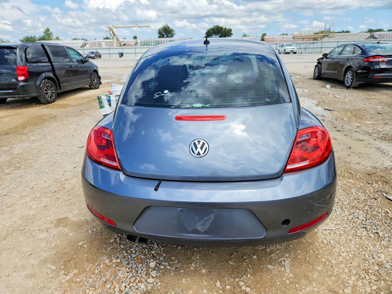2012 Volkswagen Beetle Серый vin: 3VWJX7AT0CM614255